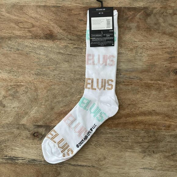 NEW Adult Elvis Presley Socks - Picture 3 of 3